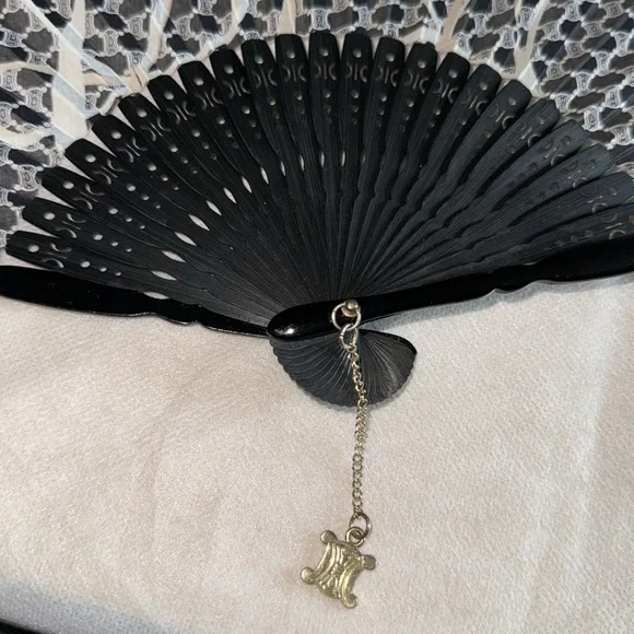 Preloved Celene fan Collection black excellent condition comes with pouch. - Picture 6 of 7